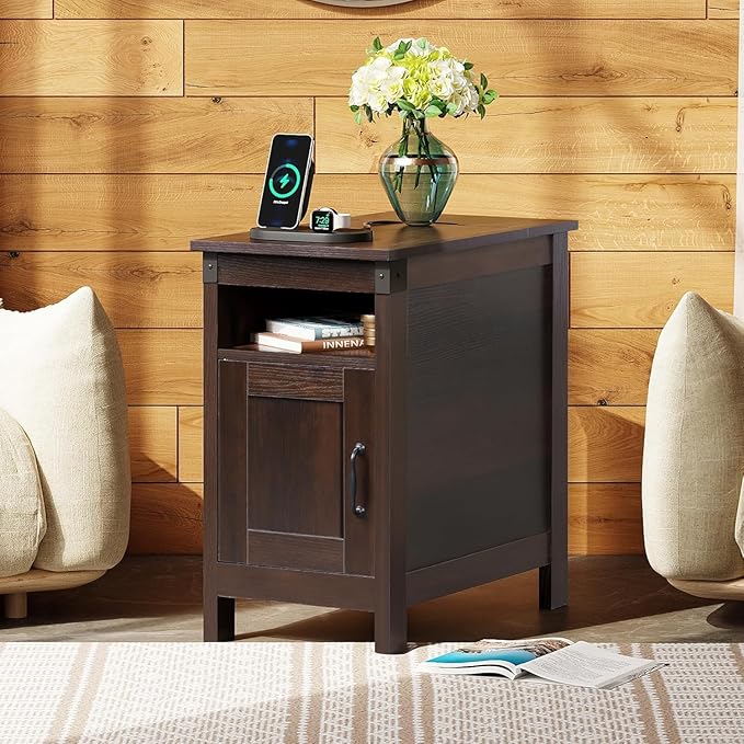 WLIVE Narrow End Table Set of 2 - Image 7