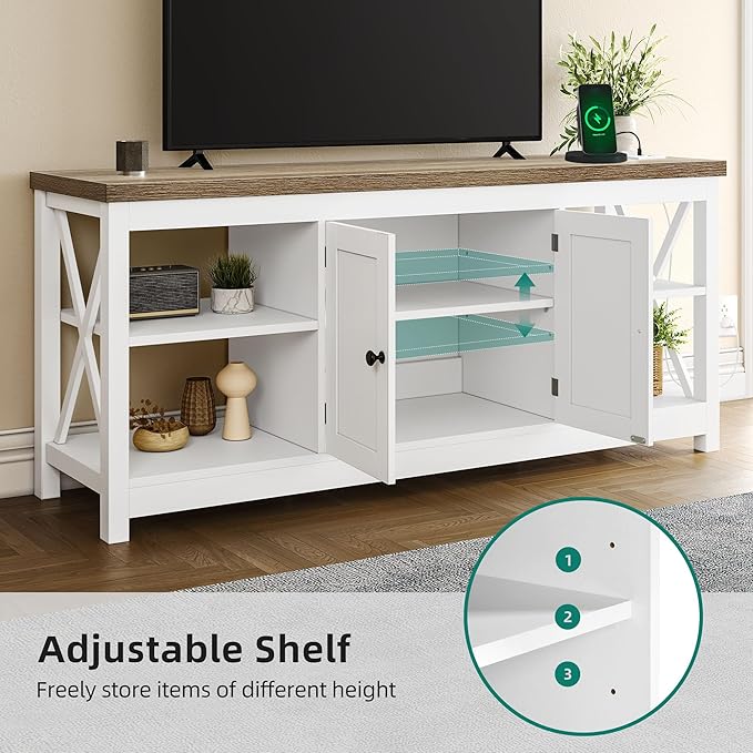 YITAHOME TV Stands for Living Room, Modern Entertainment Center - Image 6