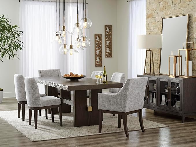 Signature Design by Ashley Burkhaus Traditional Upholstered Dining Chair - Image 13