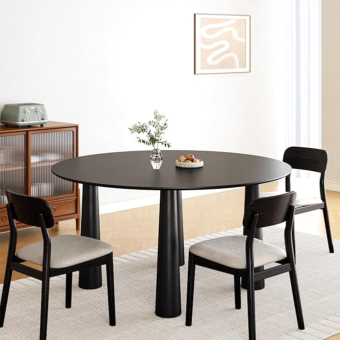 Casaphoria 59" Round Dining Table, Kitchen Table - Image 3