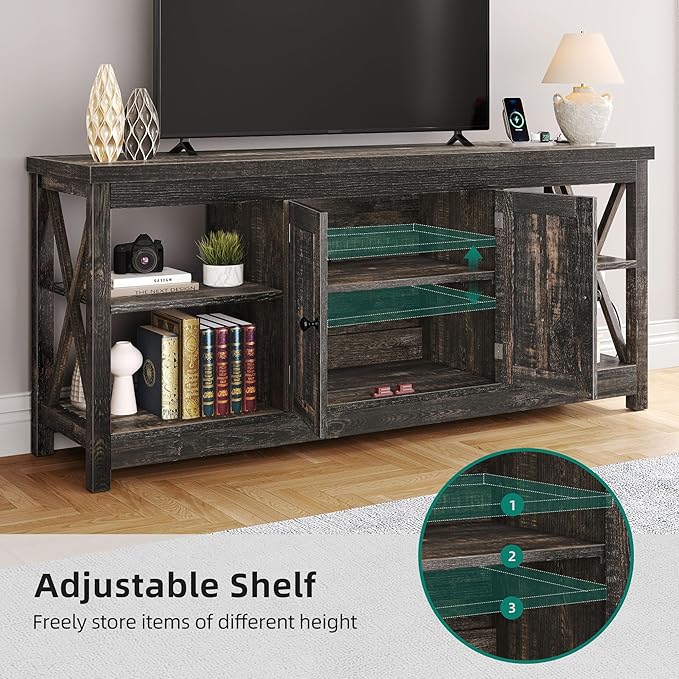 YITAHOME TV Stands for Living Room, Modern Entertainment Center - Image 4