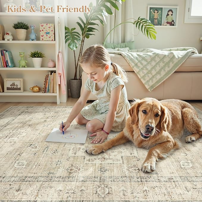 LIVEBOX Washable Area Rug 10x14 Rugs - Image 4