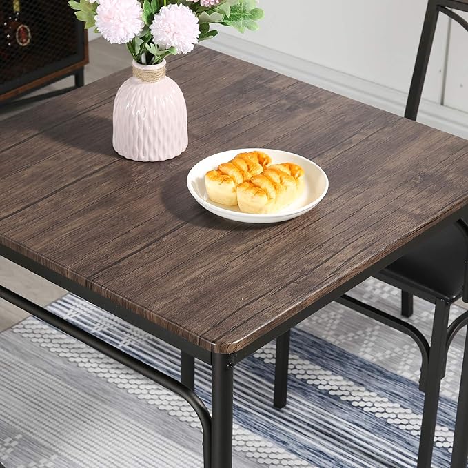 VECELO Kitchen Dining Room Table Set - Image 5