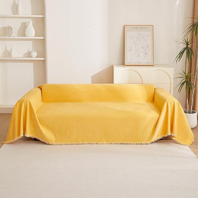 MYSKY HOME Sectional Couch Cover Sofa Covers Thick Couch Covers - Image 7