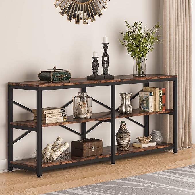 Tribesigns 70.9 Inch Extra Long Console Table, Modern Sofa Table Behind Couch - Image 4