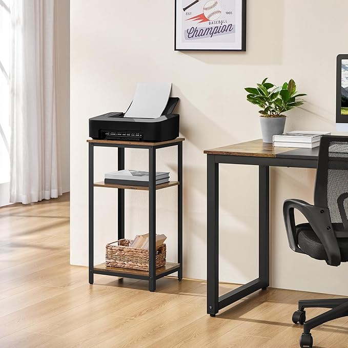 Yaheetech Large 3-Tier Tall End Table, 30 Inches High Side Table - Image 4