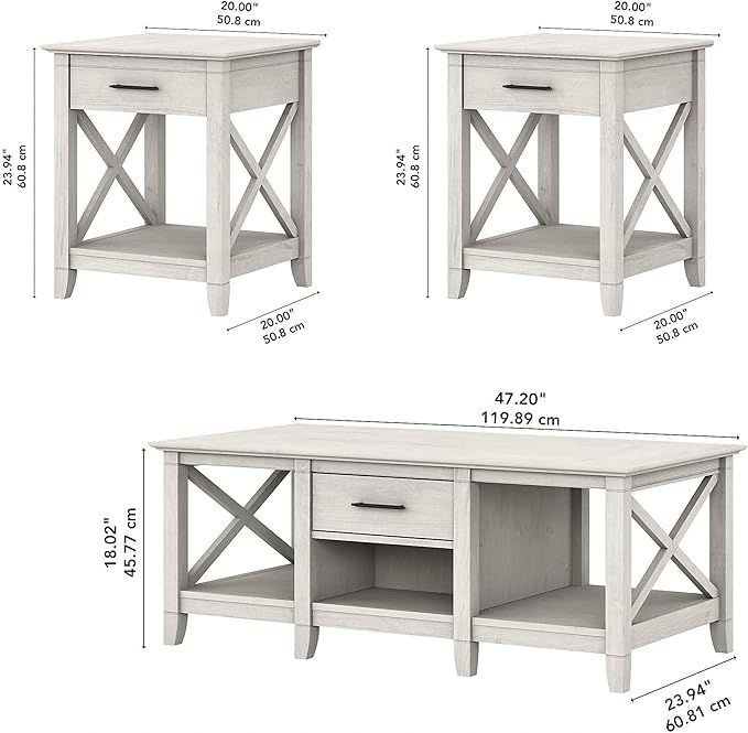 Bush Furniture Key West Coffee Table - Image 3