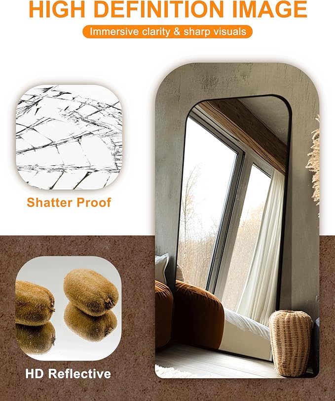 Delma Full Length Mirror, Living Room - Image 5