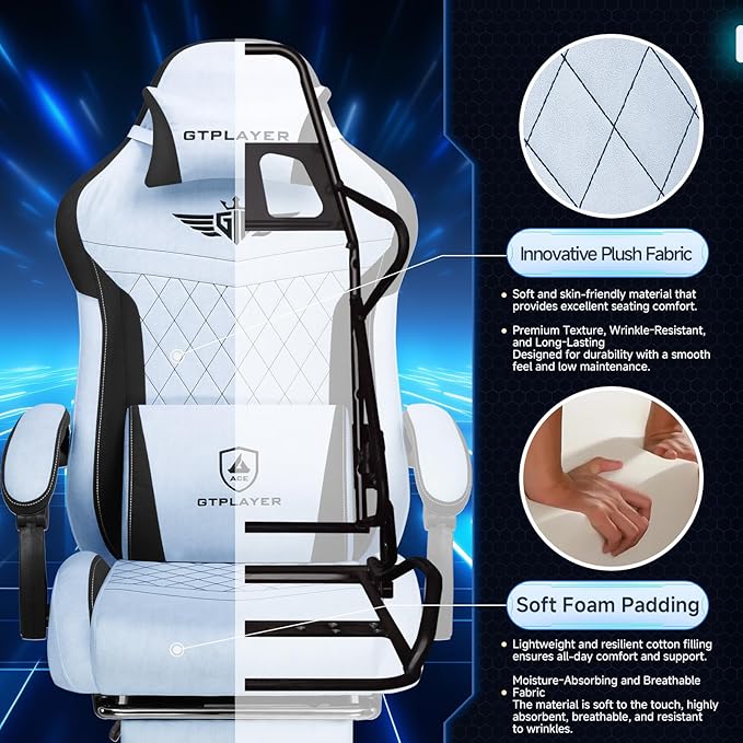 GTPLAYER Gaming Chair, Video Game Chairs - Image 6