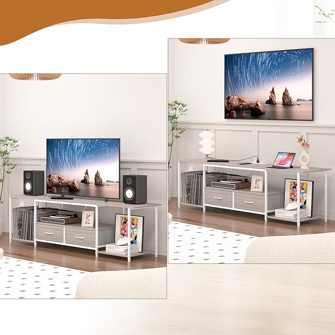 TQVAI 70 Inch TV Stand - Image 2