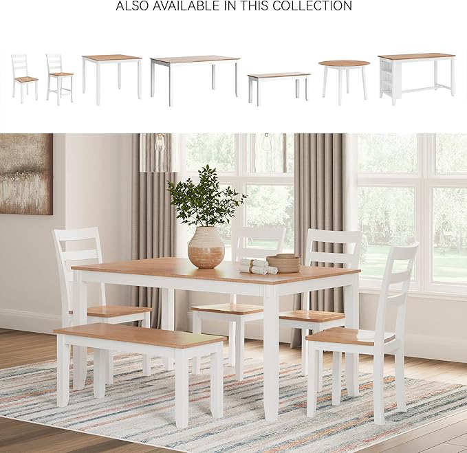 Signature Design by Ashley Gesthaven Solid Wood Frame Dining Chair - Image 5
