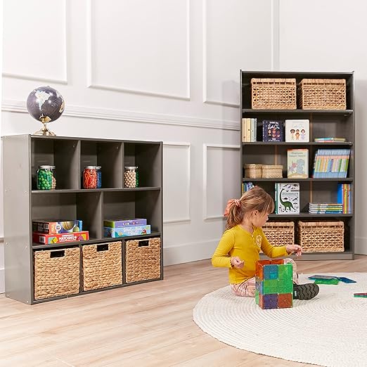 ECR4Kids Streamline 8-Compartment Storage Cabinet, Classroom Furniture - Image 12