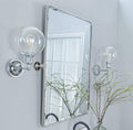TEHOME 20x30'' Chrome Pivot Mirror Rectangle Bathroom Vanity Mirror Chrome by TEHOME