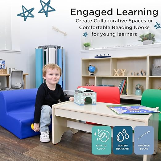 Children's Factory Library Loungers, Flexible Seating Classroom Furniture - Image 4