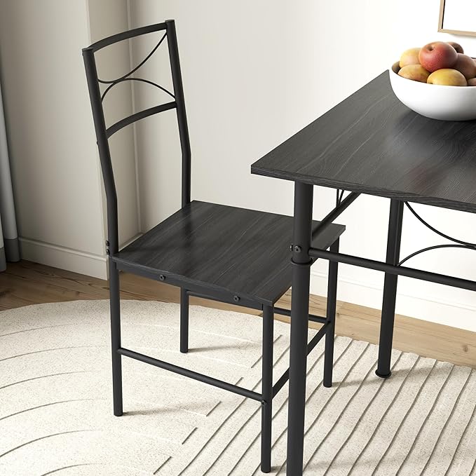 JOIN IRON 3-Piece Kitchen Dining Room Table Set - Image 6