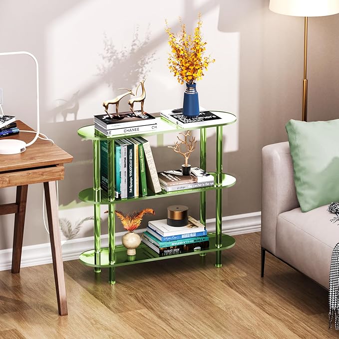 Clear Bookshelf, Acrylic Bookcase - Image 5