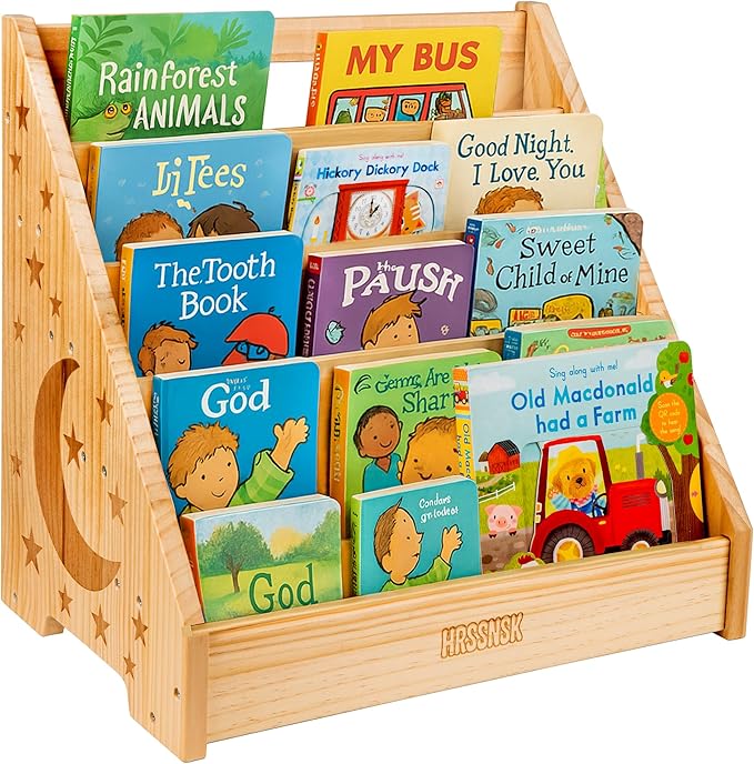 Baby Bookshelf for Toddlers Ages 1-3 by Unknown