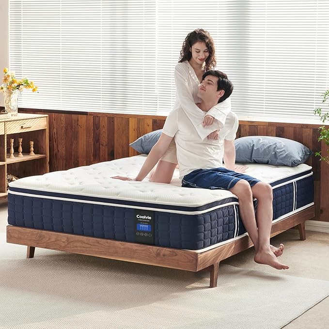 Coolvie Full Size Mattress, 12 Inch Medium Feel Full Mattress in a Box - Image 6