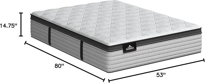 Kingsdown Passions Aspiration 14.75" Pillow Top Mattress Full XL - Image 2