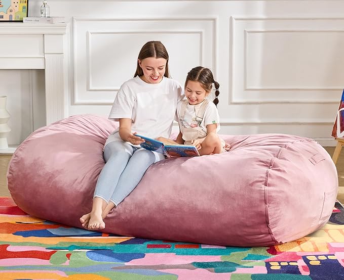 Hobestluk 5FT Bean Bag Chair Large Beanbag Lounger - Image 3