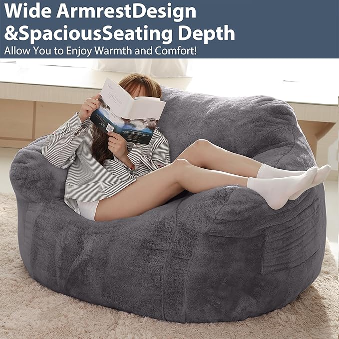 Large Bean Bag Chairs for Adults - Image 6