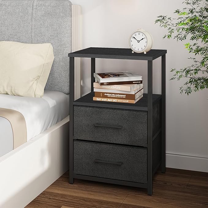 TUTOTAK End Table, Night Stand, Side Table, Nightstand - Image 4