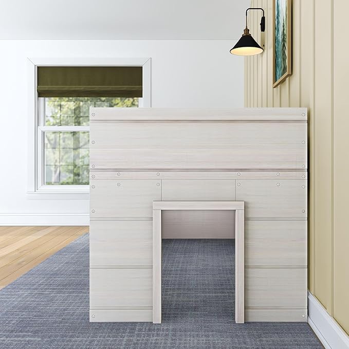 Max & Lily Modern Farmhouse Twin Low Loft Bed - Image 6