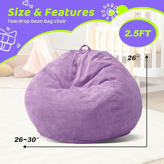 Bean Bag Chairs Teardrop Bean Bag Chair Beanbag Chair - Image 2