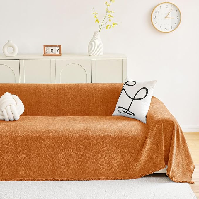 hyha Couch Cover for Dogs, Boho Sofa Covers for 3 Cushion Couch Washable - Image 2