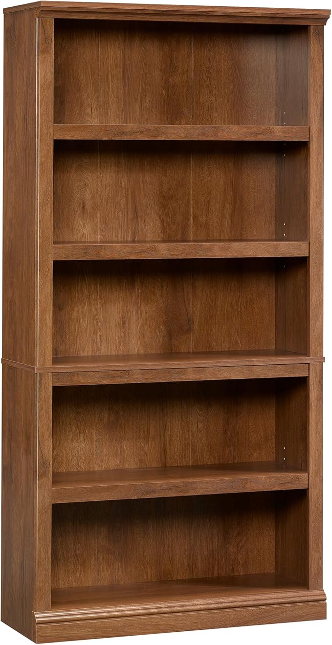 Sauder Miscellaneous Storage 5 Split Bookcase/Book Shelf, L: 35.28" x W: 13.23" by SAUDER%C2%AE