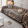 HANDONTIME Boho Geometric Couch Covers by HANDONTIME