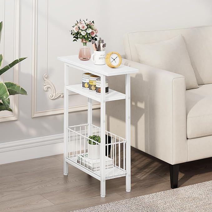 Vagusicc Narrow Side Table, Skinny Side Table - Image 2
