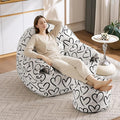 DAICO Bean Bag Chairs for Adults Comfy Accent Chair by DAICO