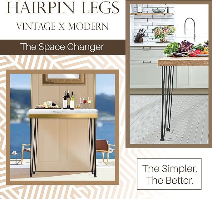 TEN49 Heavy Duty Hairpin Furniture Leg - Image 3