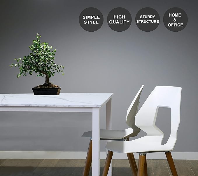 55 inch Large Computer Desk Wood, Modern Simple Style Desk - Image 5