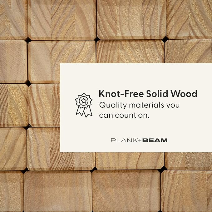Plank+Beam Contour Wood TV Stand, Two Door Solid Wood Entertainment Console - Image 12