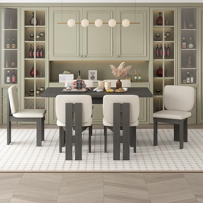 Ball & Cast 7-Piece Dining Table Set - Image 7