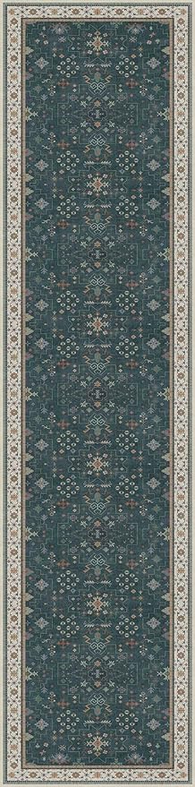 Dark Green Kitchen Rug 12 ft Long - Image 7