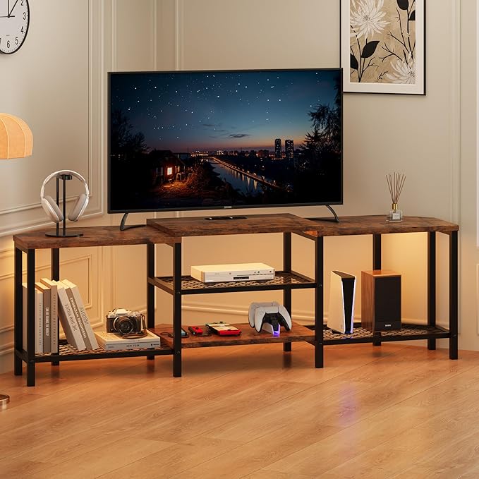 GarveeHome 67 Inch Large TV Stand by GarveeHome