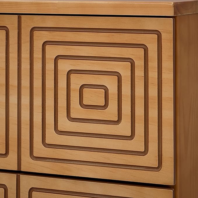 MUSEHOMEINC Wood Nightstand - Image 8