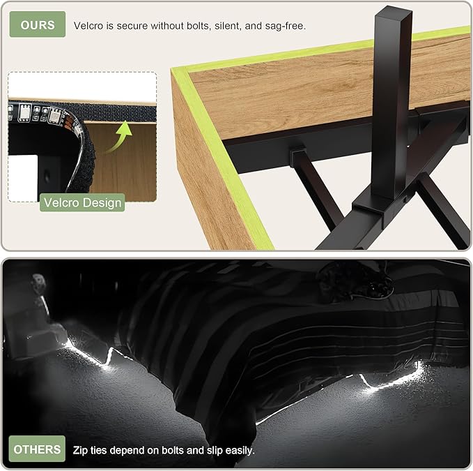 Feonase Floating Bed Frame Twin - Image 6