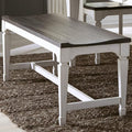 Liberty Furniture Industries Allyson Park Wood Seat Bench, W52 x D17 x H19 by LibertyFurniture