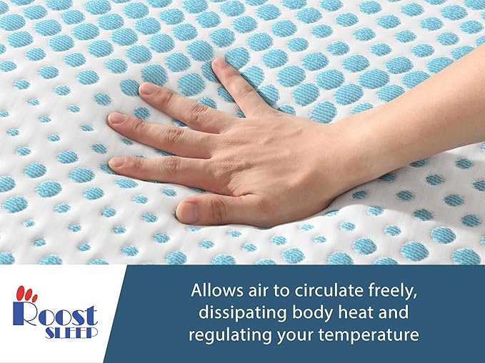 Cool Cloud Supreme 3 Inch Gel Memory Foam Full Mattress Topper – Cooling - Image 5