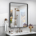 24x32 Inch Black Framed Bathroom Mirror by VANLIOBathroomMirror