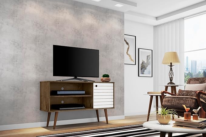 Manhattan Comfort Liberty Mid Century Modern TV Stand - Image 2