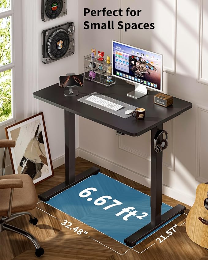 Okin Small Electric Standing Desk - Image 5