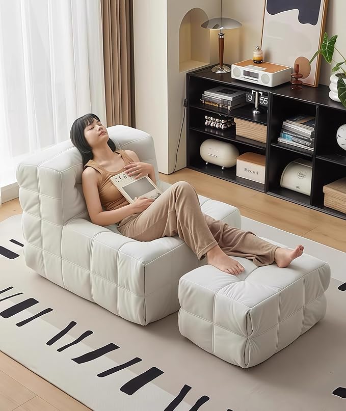 Bean Bag Chair - Memory Foam Bean Bag Chair - Image 2
