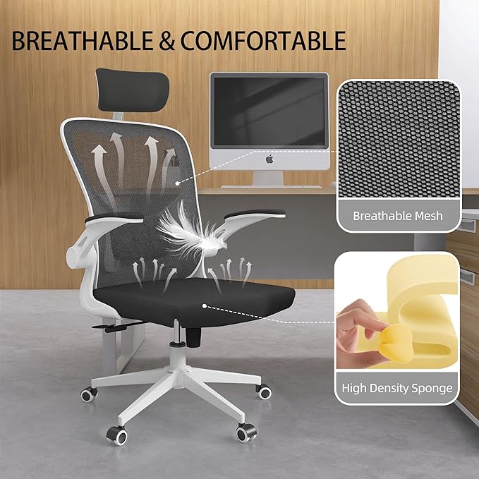 Monhey Office Chair Ergonomic Desk Chair - Image 6