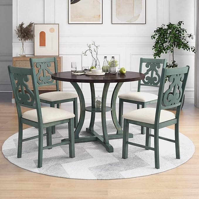 5-Piece Round Dining Table by FAVSH
