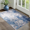 Washable Area Rugs 2'x3' Non-Slip Modern Abstract Soft by RELEANY